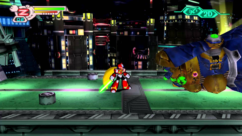 Screenshot: Mega Man X7